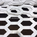 Hexagonal Hole Galvanized perforado Metal Mesh